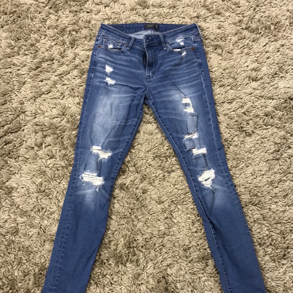 Abercrombie Harper super skinny jeans